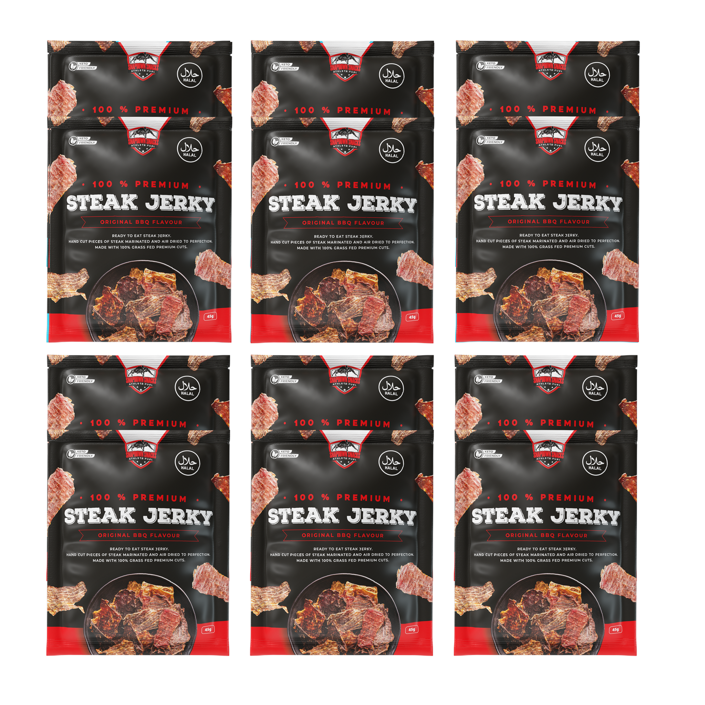 12 Pack of Original BBQ Beef Jerky