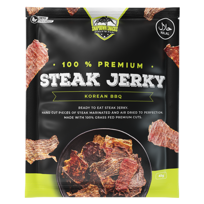 Korean BBQ Steak Jerky
